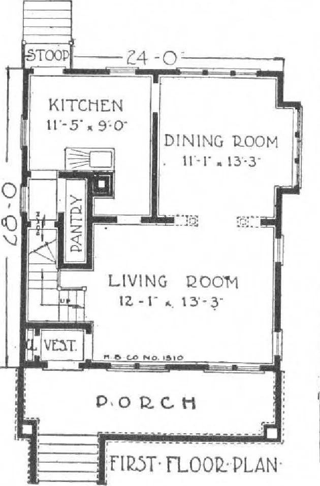 An illustration from A plan book of Harris homes, 1915, leaf 22