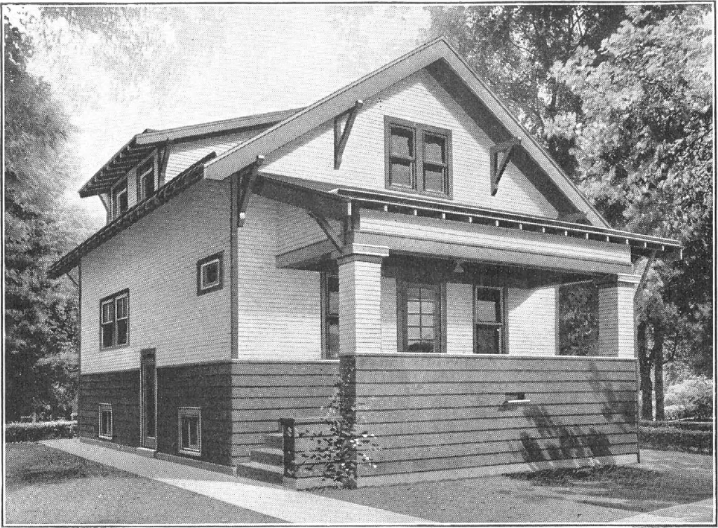 An illustration from A plan book of Harris homes, 1915, leaf 22