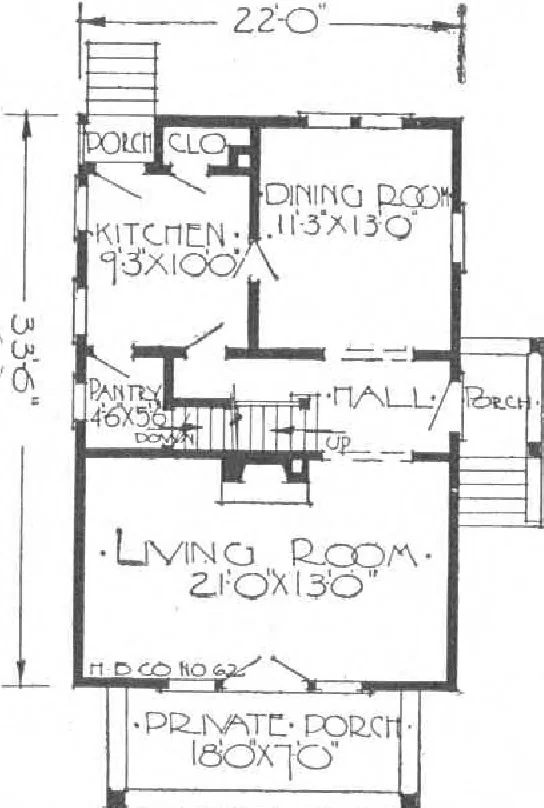 An illustration from A plan book of Harris homes, 1915, leaf 28