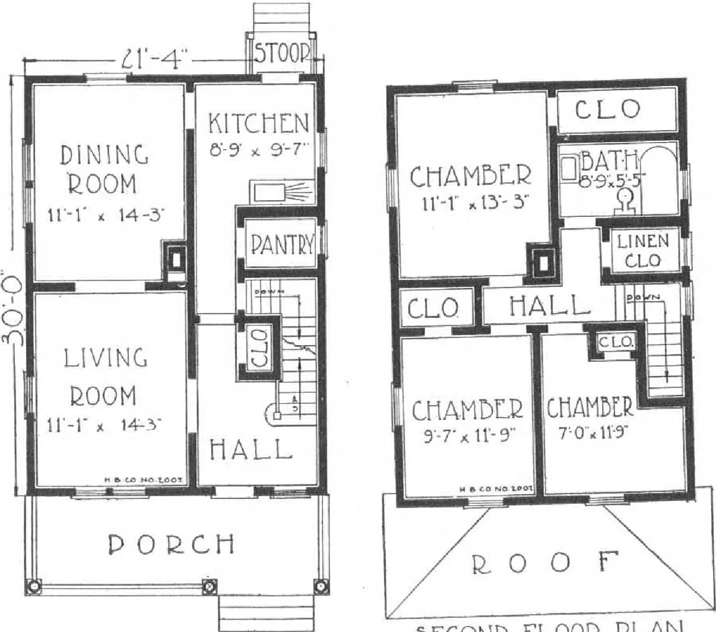 An illustration from A plan book of Harris homes, 1915, leaf 29