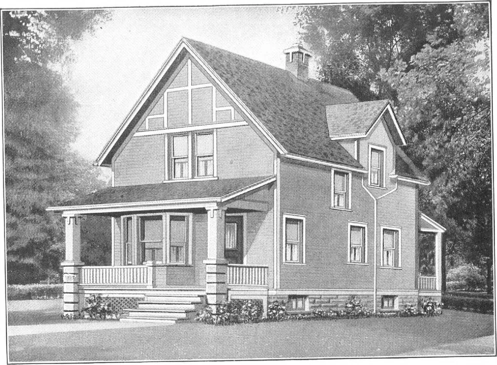 An illustration from A plan book of Harris homes, 1915, leaf 29