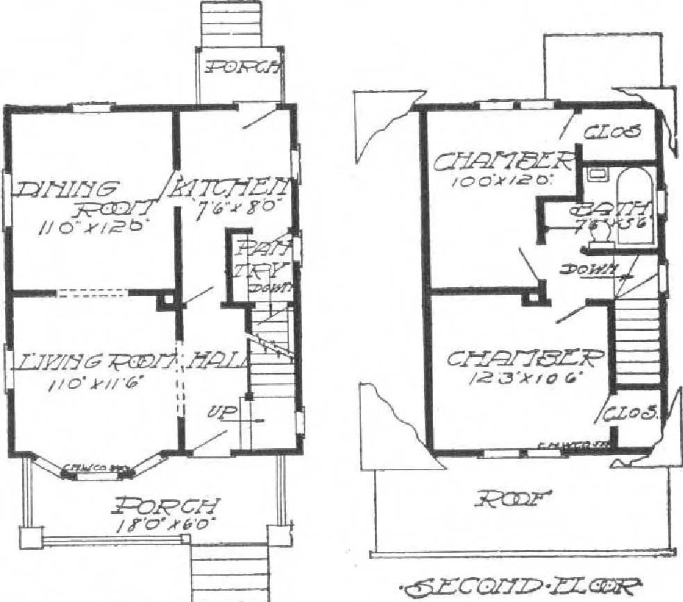An illustration from A plan book of Harris homes, 1915, leaf 29