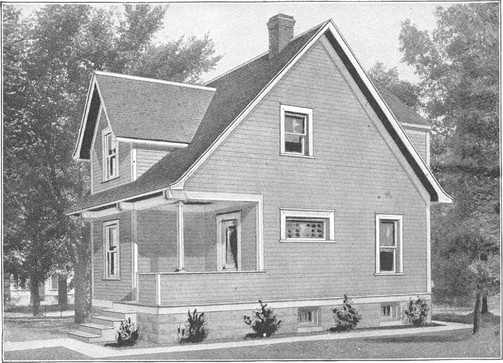 An illustration from A plan book of Harris homes, 1915, leaf 30