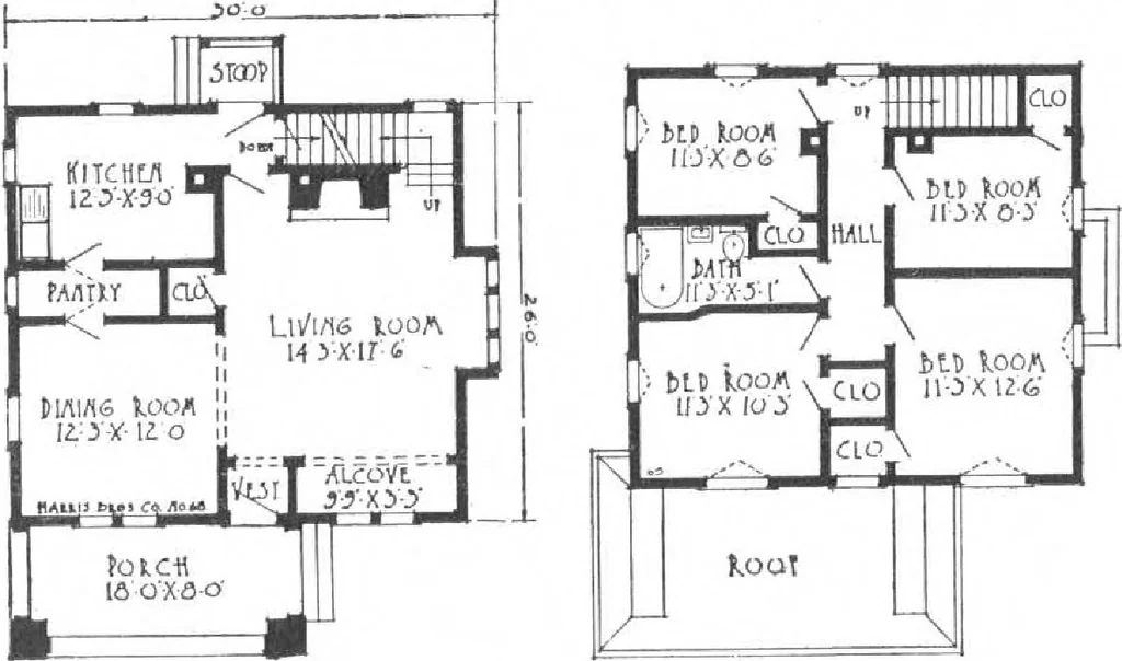 An illustration from A plan book of Harris homes, 1915, leaf 31