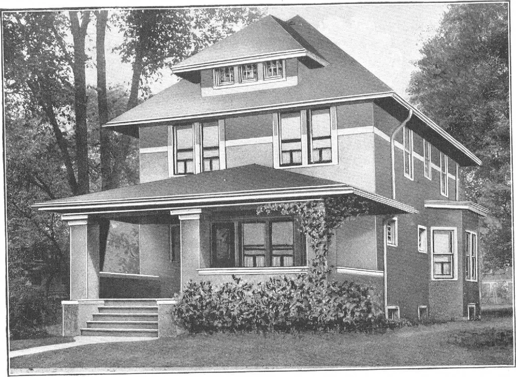 An illustration from A plan book of Harris homes, 1915, leaf 31