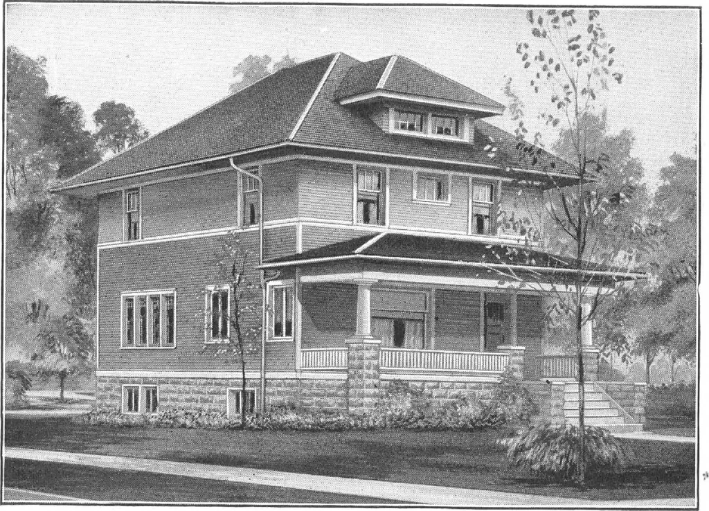 An illustration from A plan book of Harris homes, 1915, leaf 32