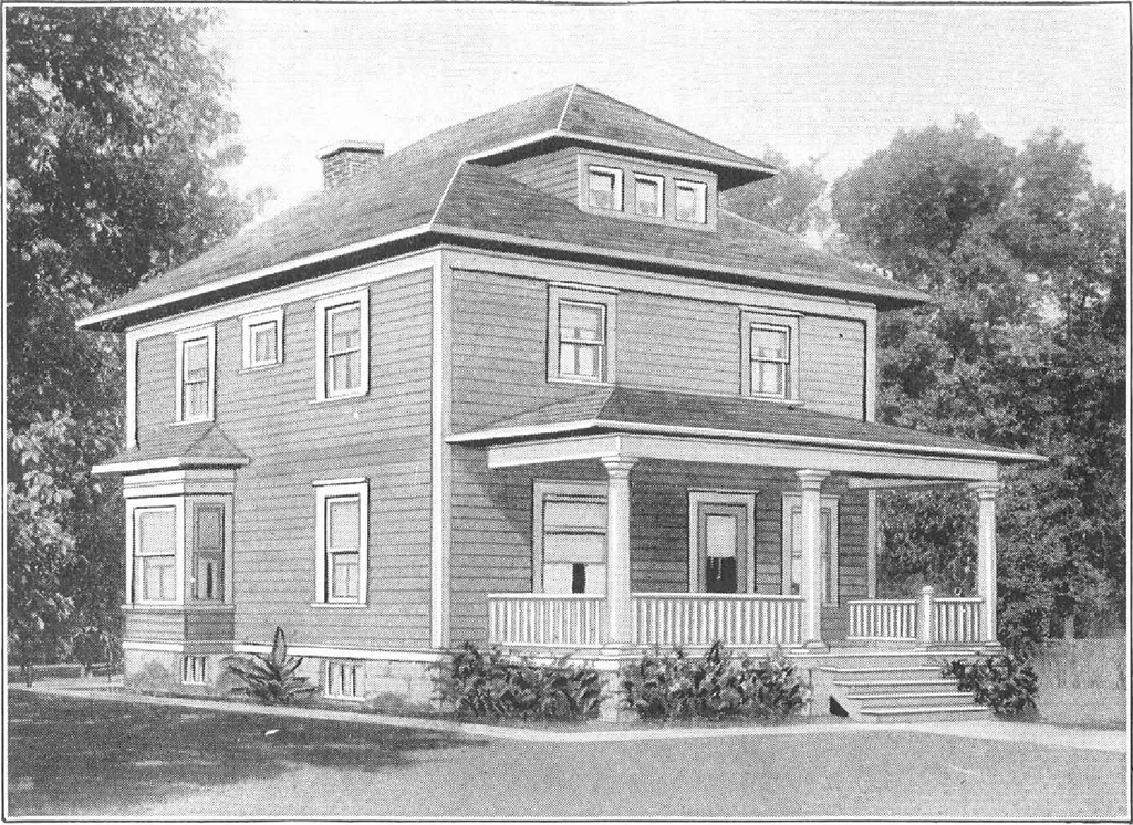 An illustration from A plan book of Harris homes, 1915, leaf 33