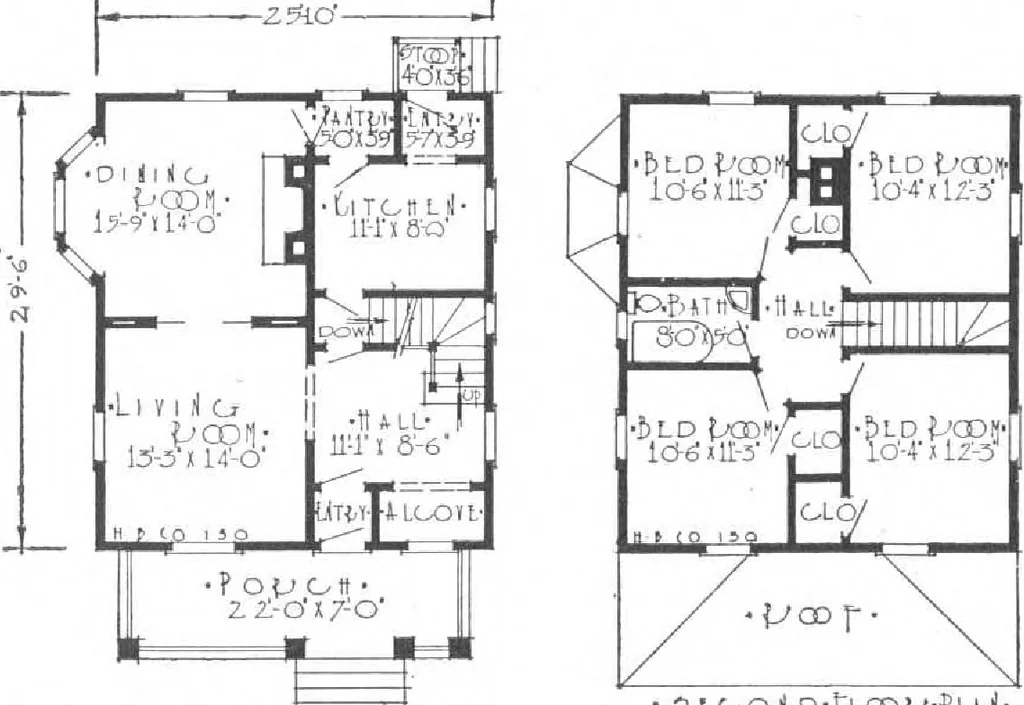 An illustration from A plan book of Harris homes, 1915, leaf 33