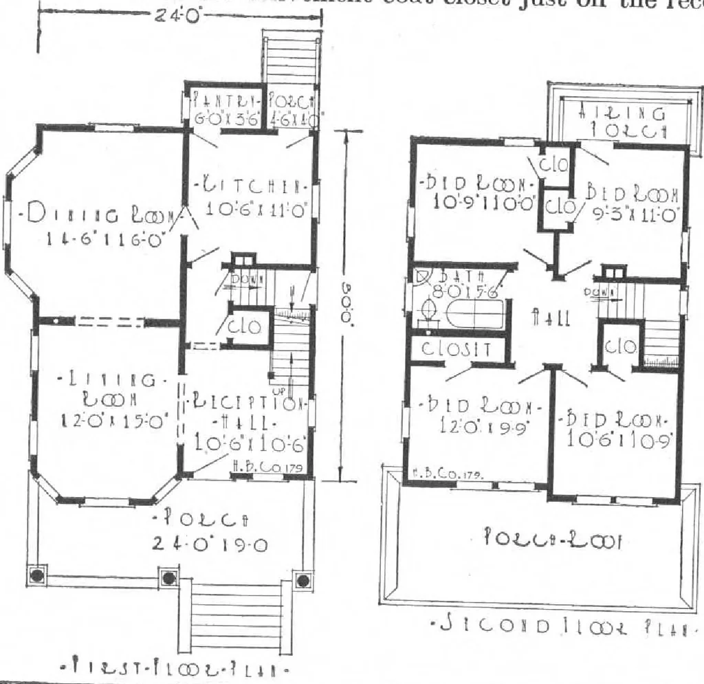 An illustration from A plan book of Harris homes, 1915, leaf 34