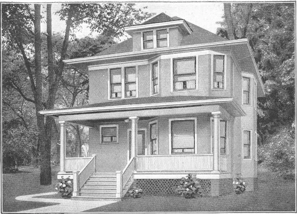 An illustration from A plan book of Harris homes, 1915, leaf 34