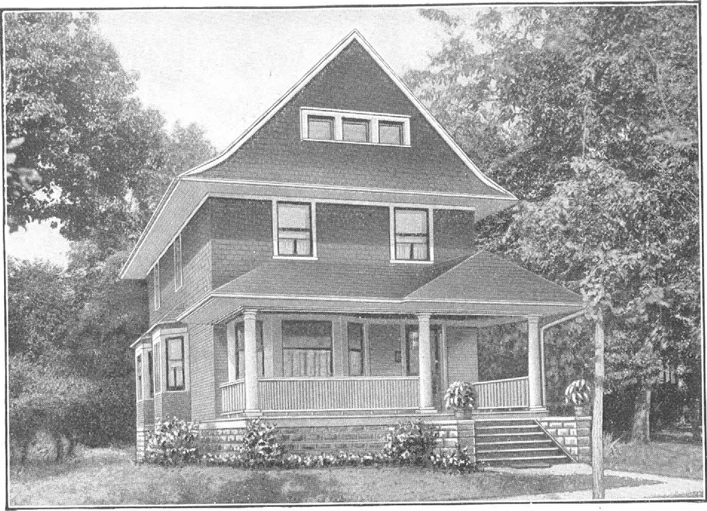 An illustration from A plan book of Harris homes, 1915, leaf 35