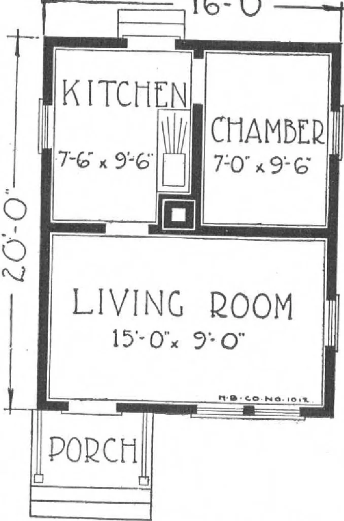 An illustration from A plan book of Harris homes, 1915, leaf 37