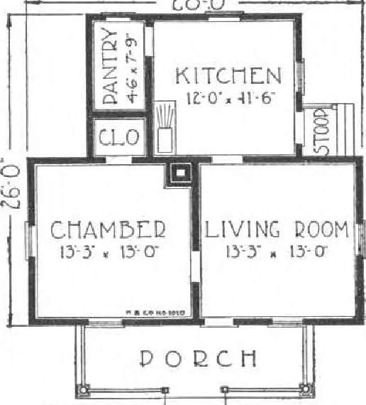 An illustration from A plan book of Harris homes, 1915, leaf 37