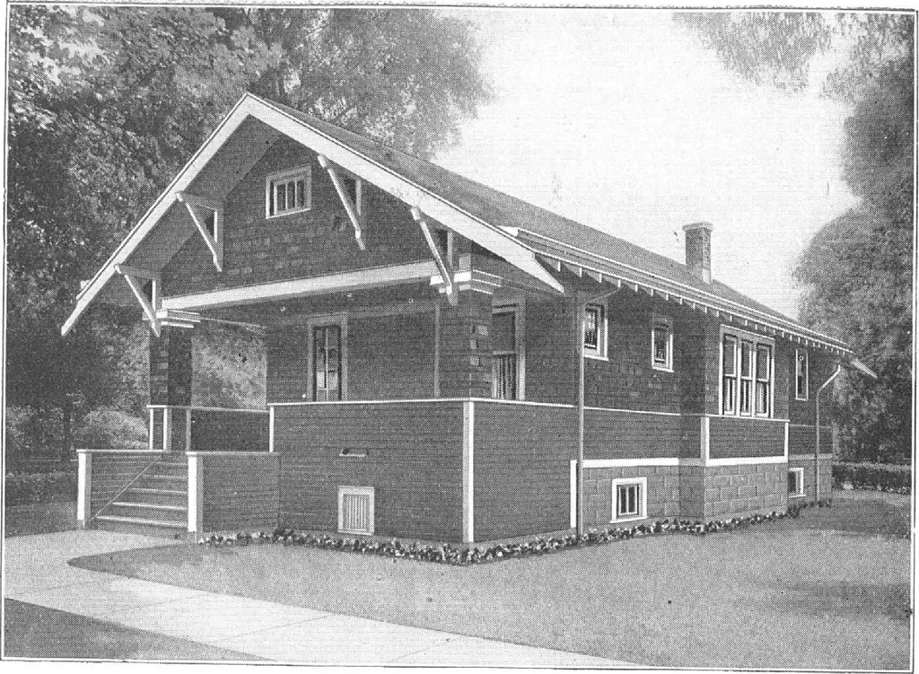 An illustration from A plan book of Harris homes, 1915, leaf 40