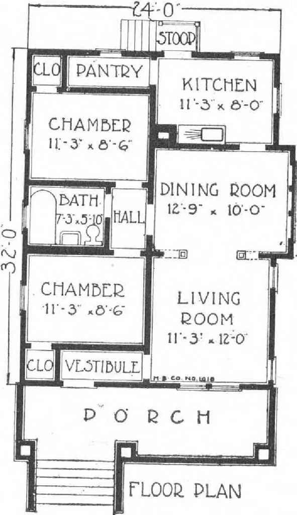 An illustration from A plan book of Harris homes, 1915, leaf 40