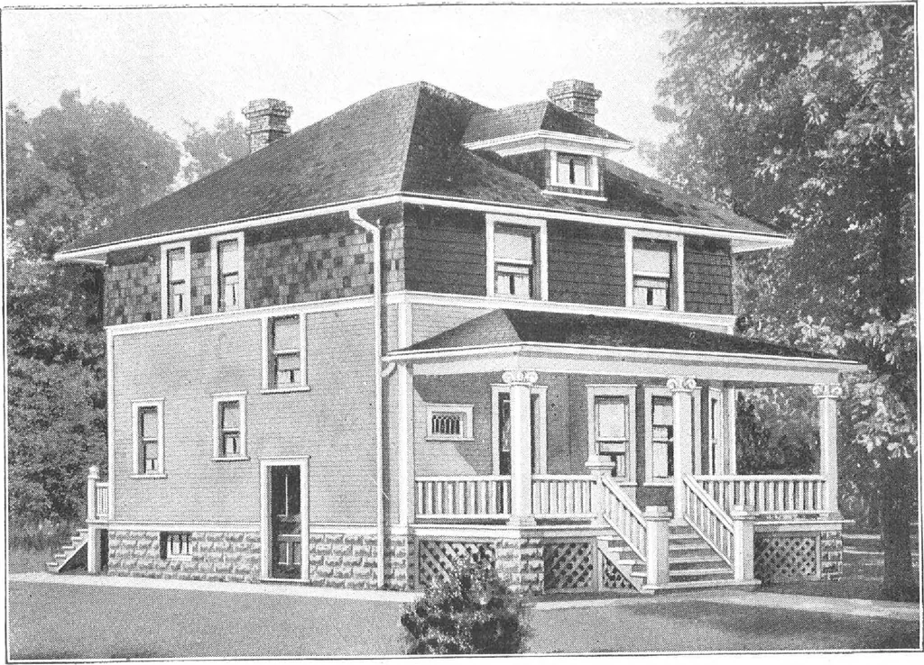 An illustration from A plan book of Harris homes, 1915, leaf 40