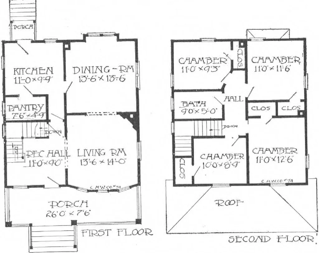 An illustration from A plan book of Harris homes, 1915, leaf 40