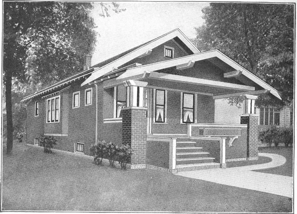 An illustration from A plan book of Harris homes, 1915, leaf 41