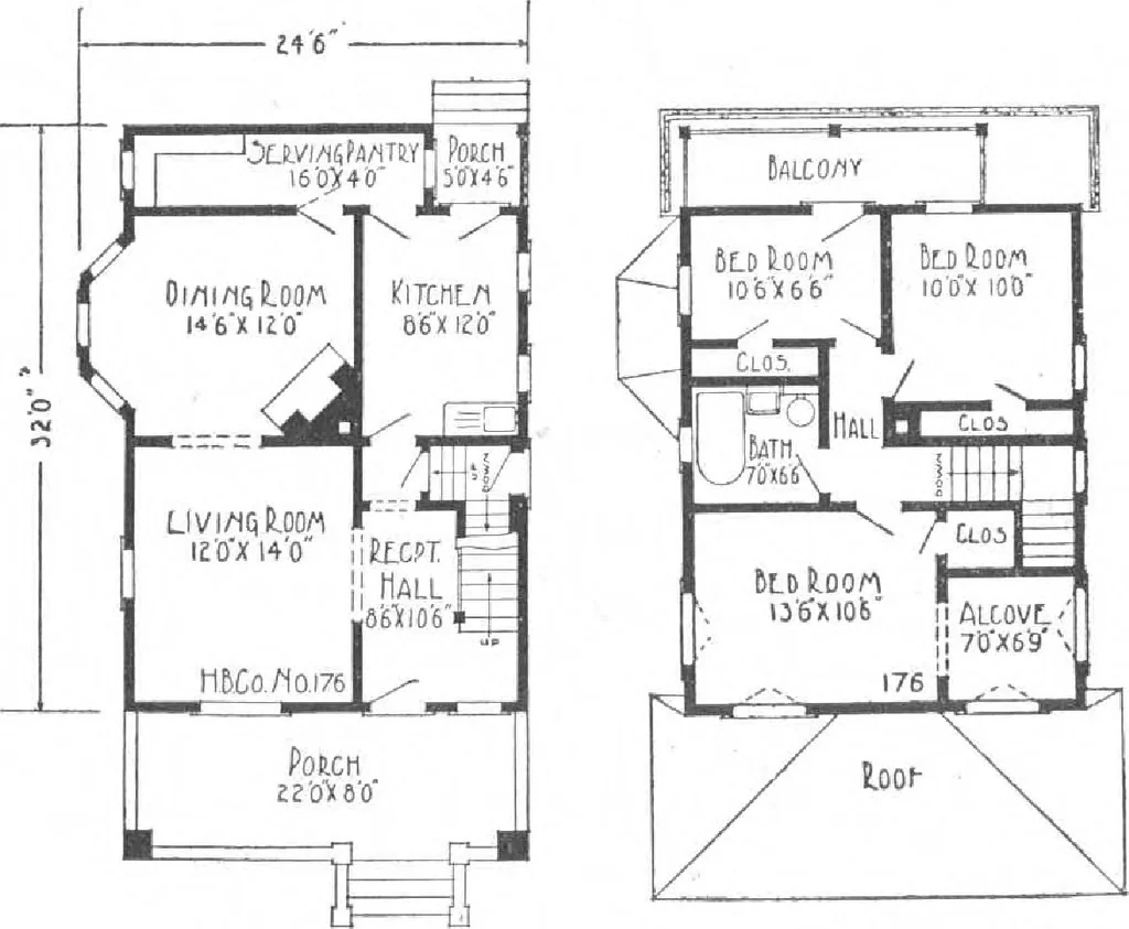 An illustration from A plan book of Harris homes, 1915, leaf 41