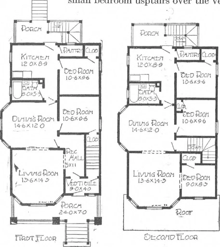 An illustration from A plan book of Harris homes, 1915, leaf 43