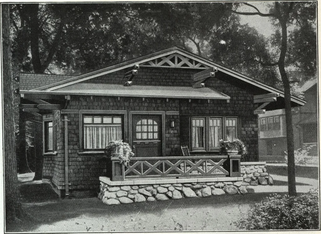 An illustration from A plan book of Harris homes., 1918, leaf 24