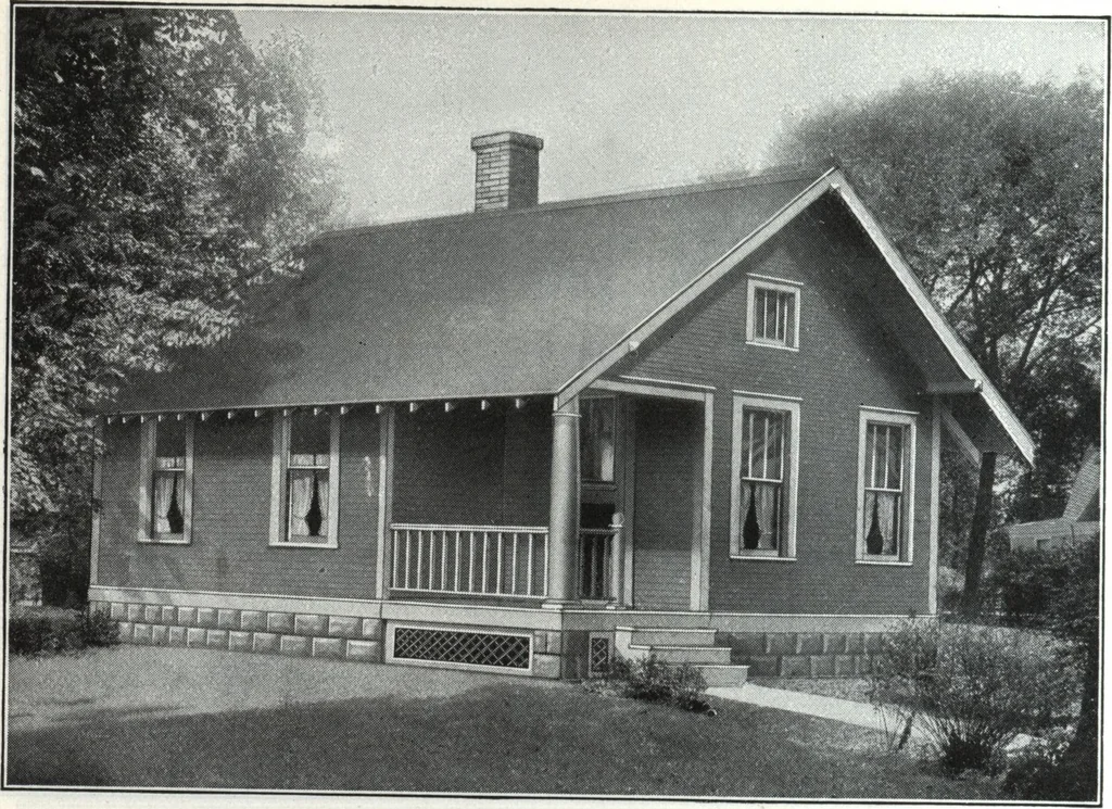 An illustration from A plan book of Harris homes., 1918, leaf 25