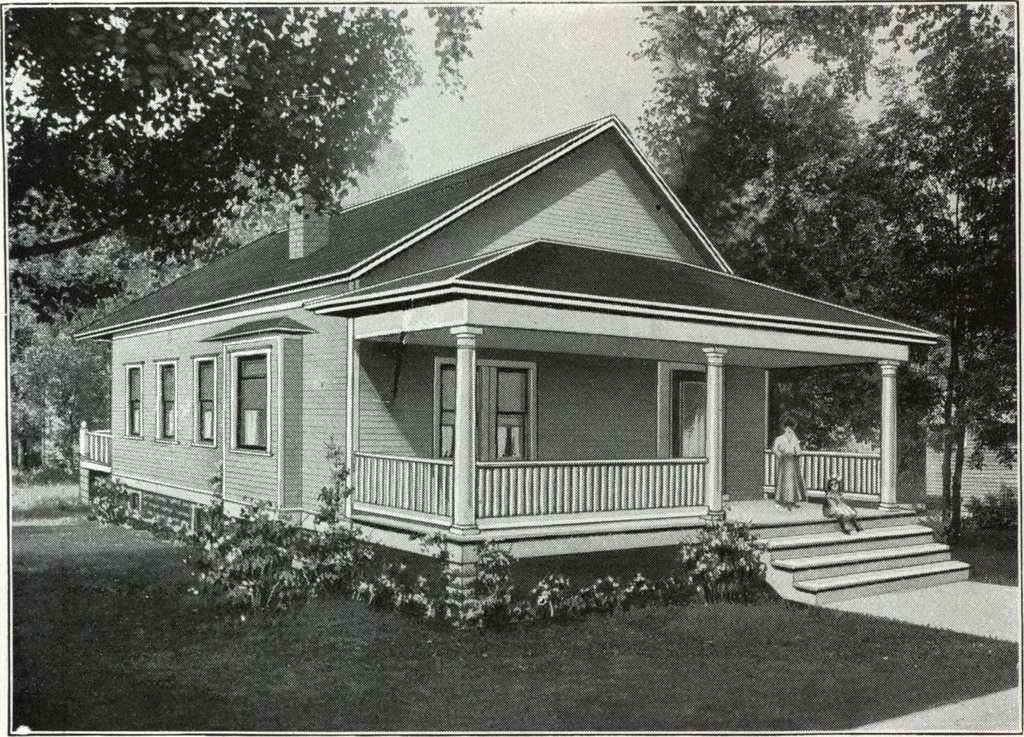An illustration from A plan book of Harris homes., 1918, leaf 26