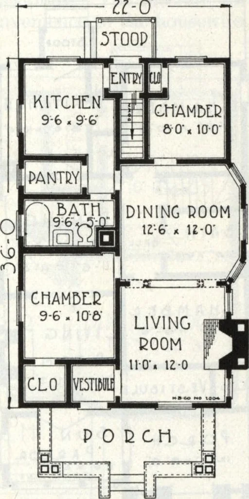 An illustration from A plan book of Harris homes., 1918, leaf 30