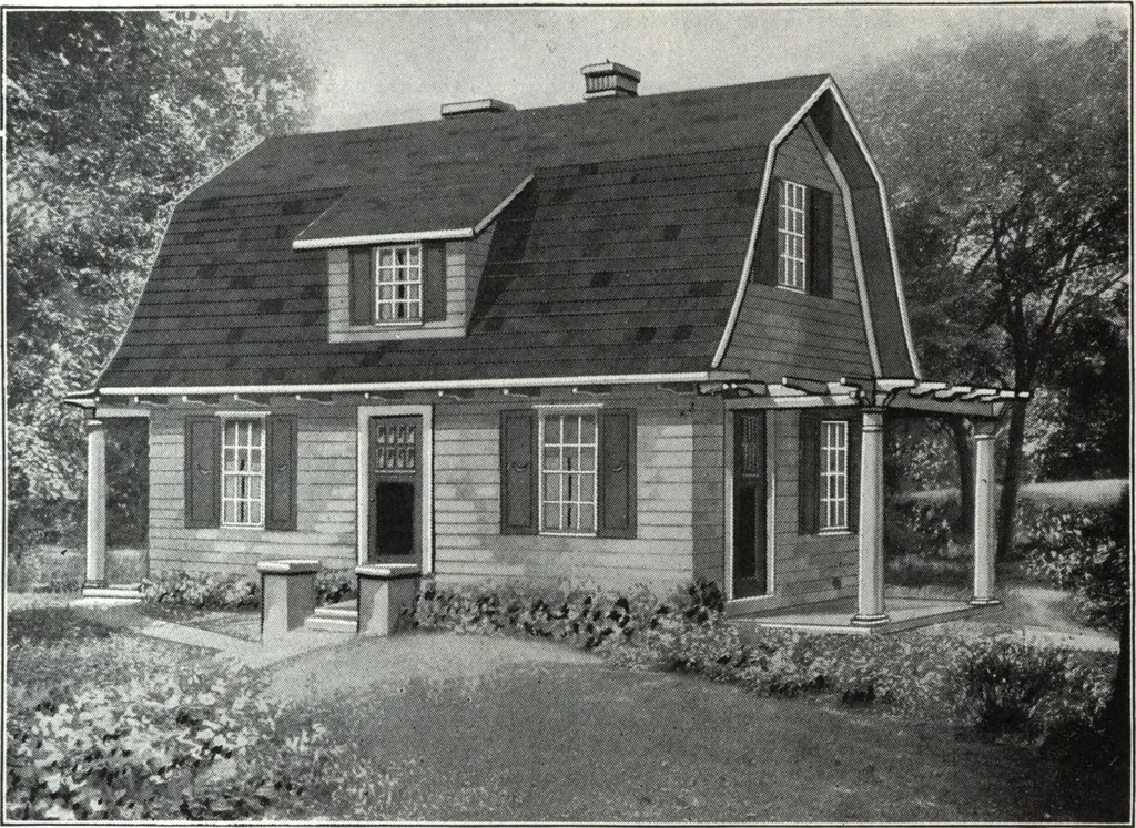 An illustration from A plan book of Harris homes., 1918, leaf 34
