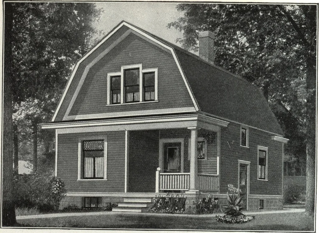 An illustration from A plan book of Harris homes., 1918, leaf 39