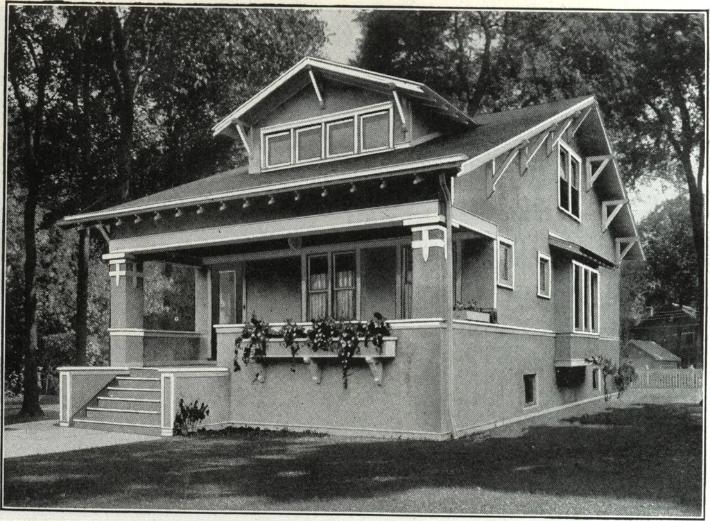 An illustration from A plan book of Harris homes., 1918, leaf 41