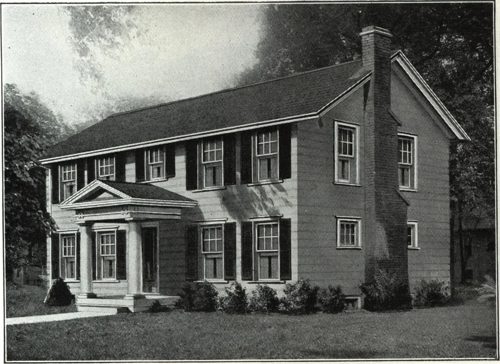 An illustration from A plan book of Harris homes., 1918, leaf 80