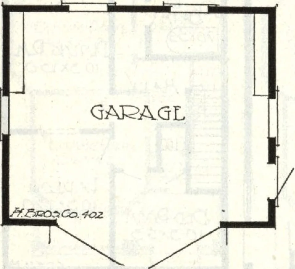 An illustration from A plan book of Harris homes., 1918, leaf 89