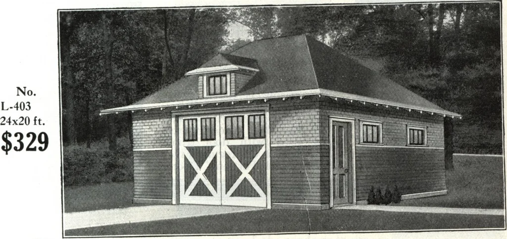 An illustration from A plan book of Harris homes., 1918, leaf 90