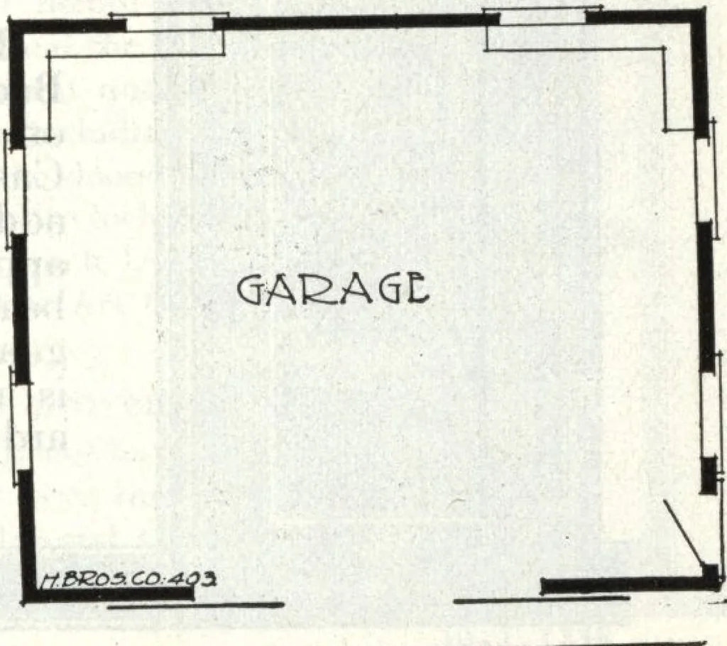 An illustration from A plan book of Harris homes., 1918, leaf 90