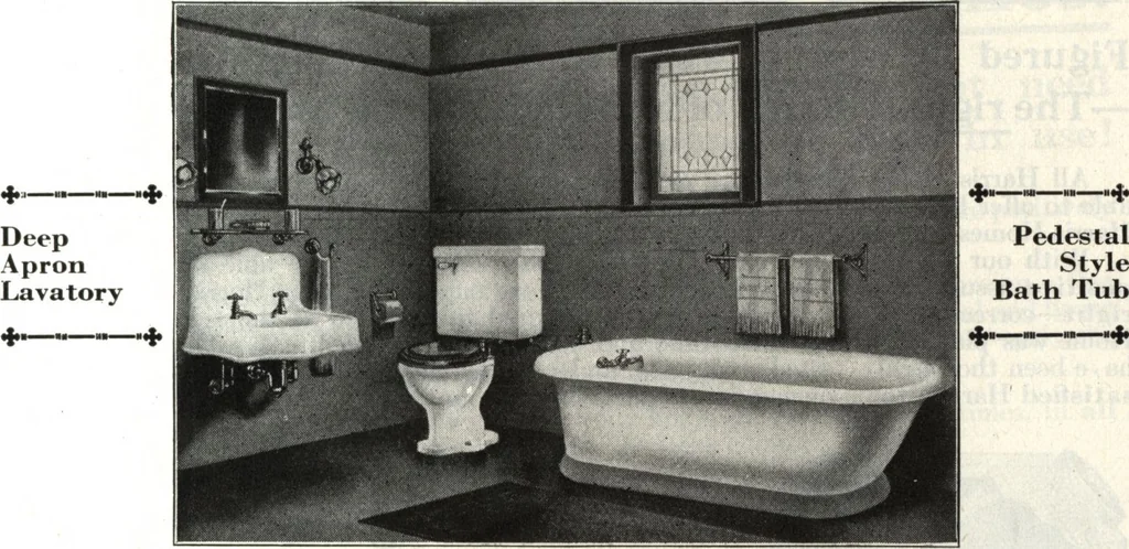 An illustration from A plan book of Harris homes., 1918, leaf 96