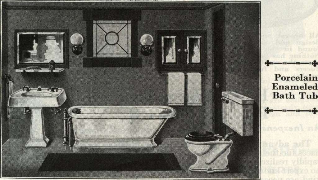 An illustration from A plan book of Harris homes., 1918, leaf 96