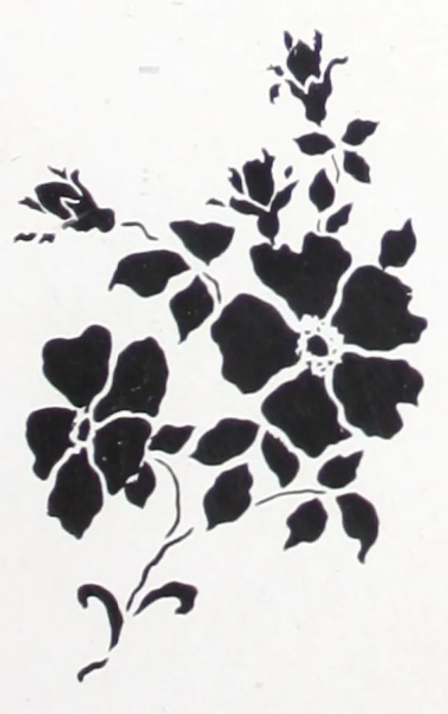 An illustration from A practical guide to stencilling / by Frank Gibson., 1913, leaf 18