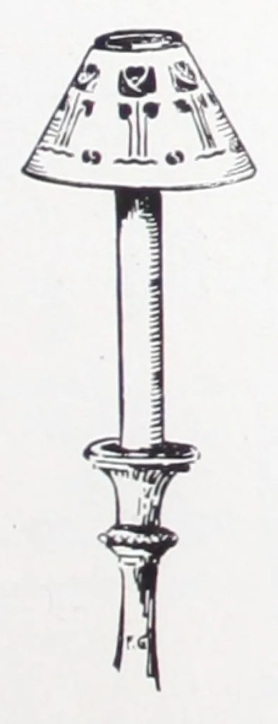 An illustration from A practical guide to stencilling / by Frank Gibson., 1913, leaf 30