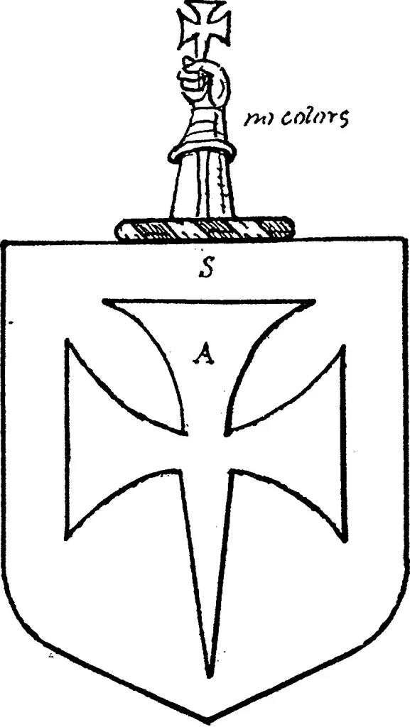 An illustration from A visitation of the county of Kent, 1906, leaf 119