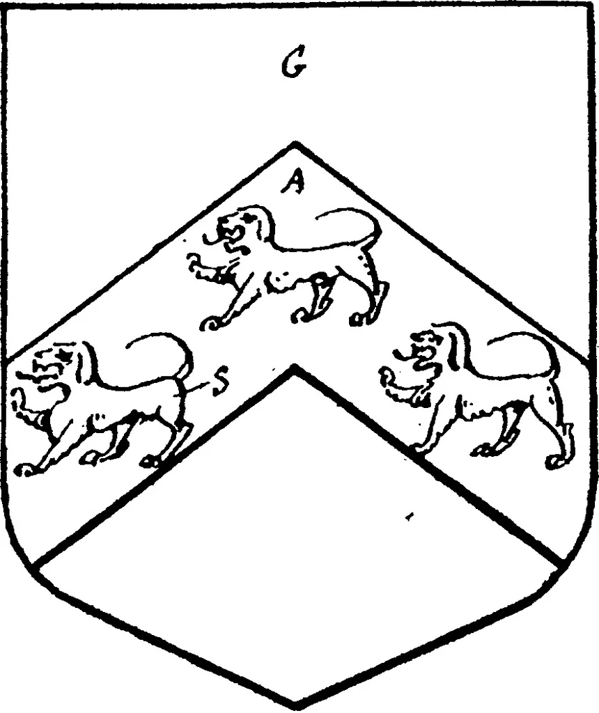 An illustration from A visitation of the county of Kent, 1906, leaf 122