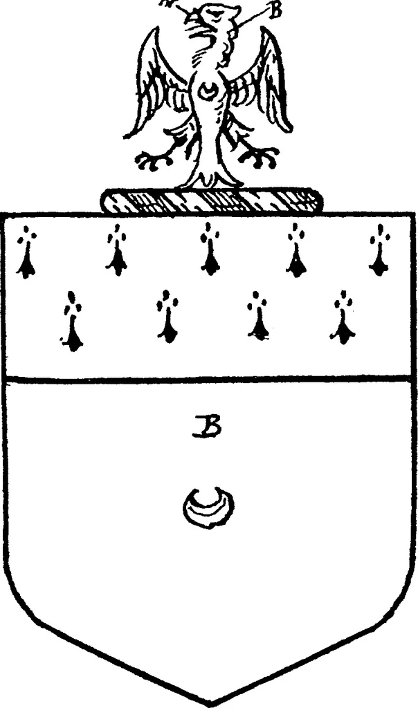 An illustration from A visitation of the county of Kent, 1906, leaf 159