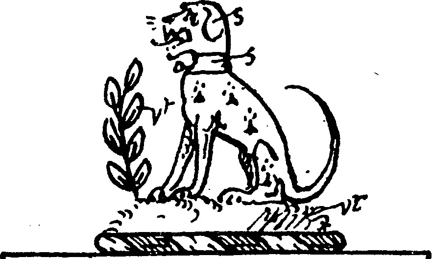 An illustration from A visitation of the county of Kent, 1906, leaf 164