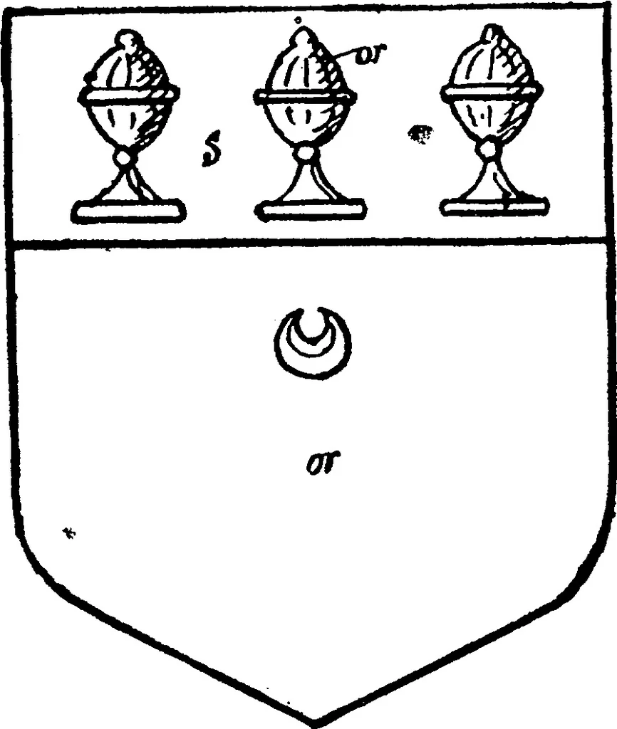 An illustration from A visitation of the county of Kent, 1906, leaf 32