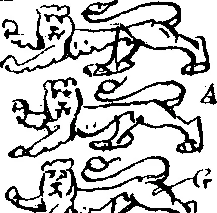 An illustration from A visitation of the county of Kent, 1906, leaf 41