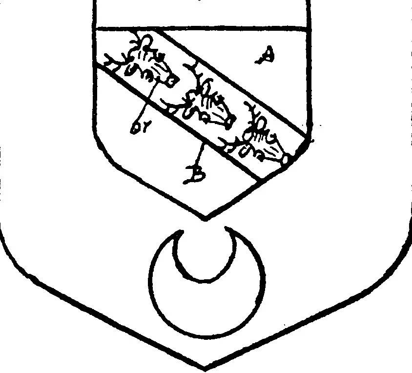 An illustration from A visitation of the county of Kent, 1906, leaf 57