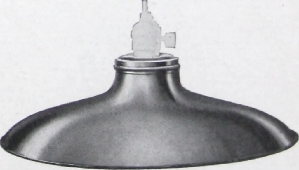 An illustration from Abolites porcelain-enameled steel reflector equipment for efficient and economical industrial lighting., 1919, leaf 14