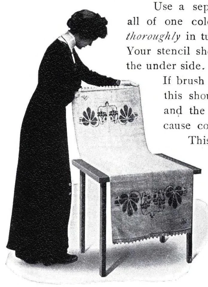 An illustration from Acme quality decoator's system., 1913, leaf 50