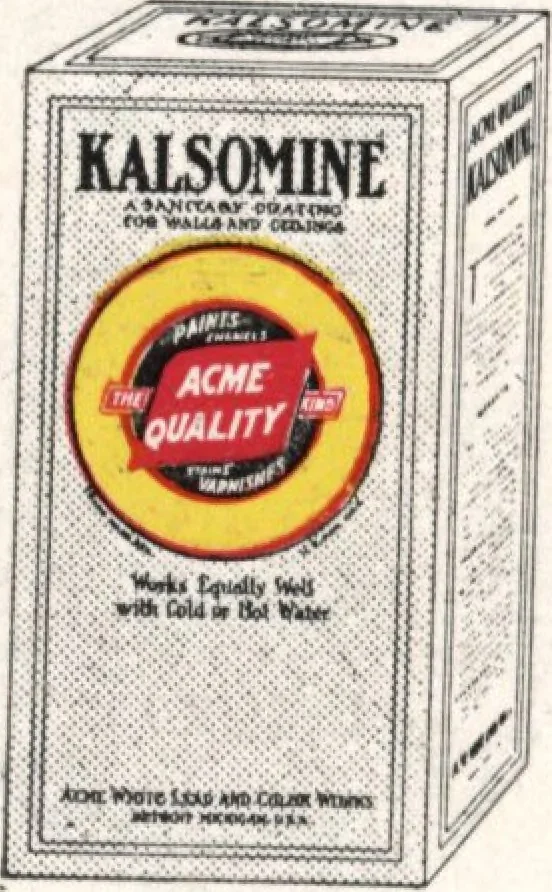 An illustration from Acme quality painting guide book, 1916, leaf 109