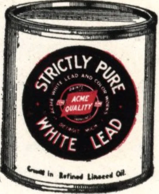 An illustration from Acme quality painting guide book, 1916, leaf 29